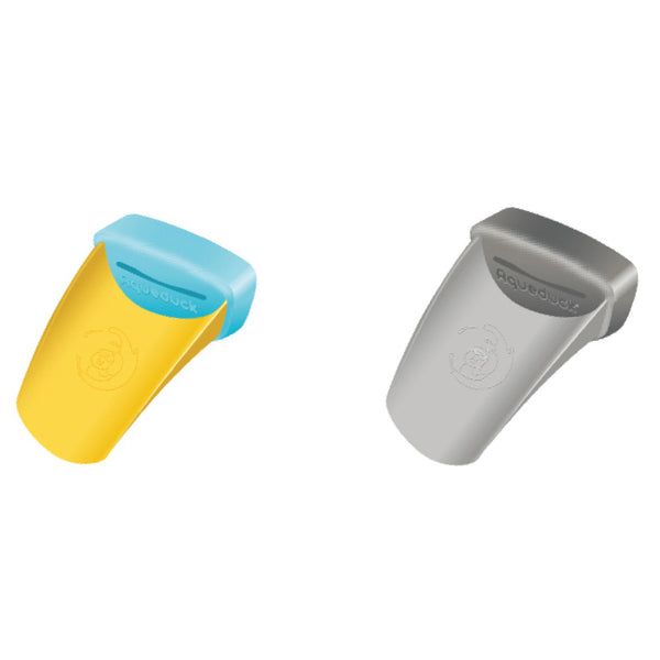 Aqueduck Faucet Extender 2-pack (Aqua & Gray)